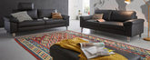 Sofa Set Leder Cezar